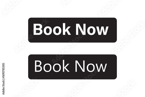 Book now button. web template, speech bubble, banner label book now. sign icon vector illustration . Eps 10.