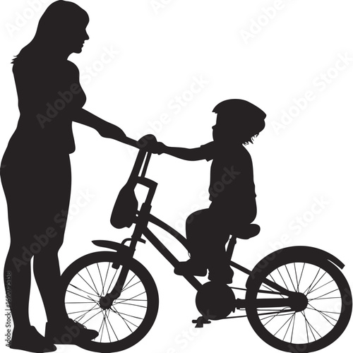 Teaching a Child to Ride a Bicycle