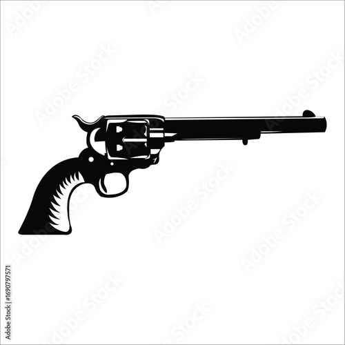 Colt Single Action Army Revolver.eps