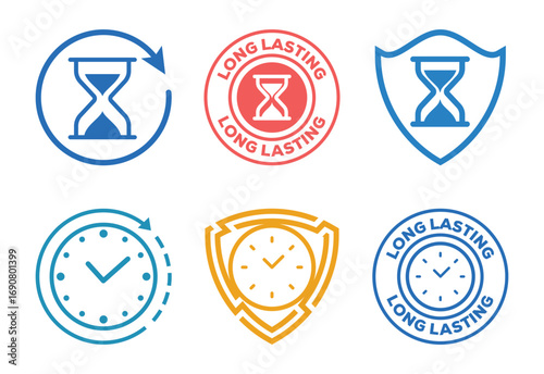 Icons Depicting Time and Durability A Symbol of Enduring Performance