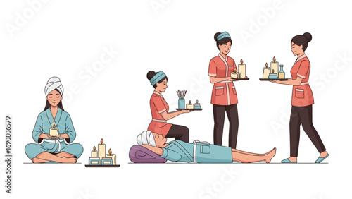Traditional thai massage and spa treatments with skilled therapists offering wellness services and aromatic oils for relaxation and rejuvenation