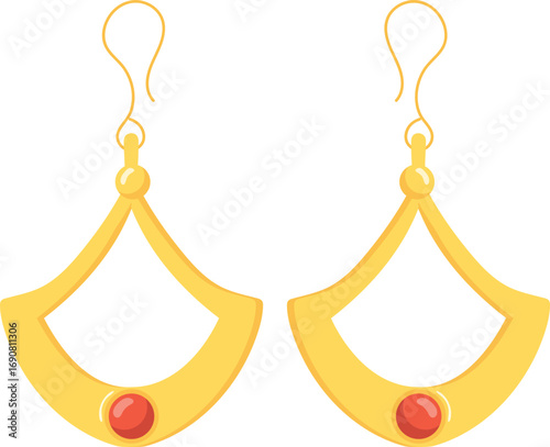 vector illustration of jewelry