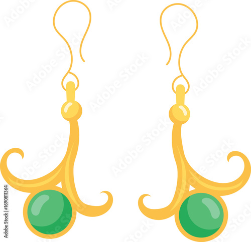 vector illustration of jewelry