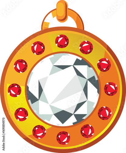 vector illustration of jewelry