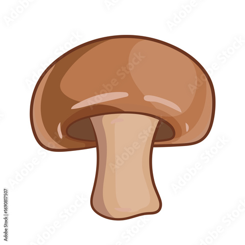 mushroom isolated on white background