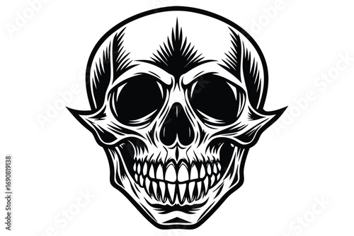 skull vector icon