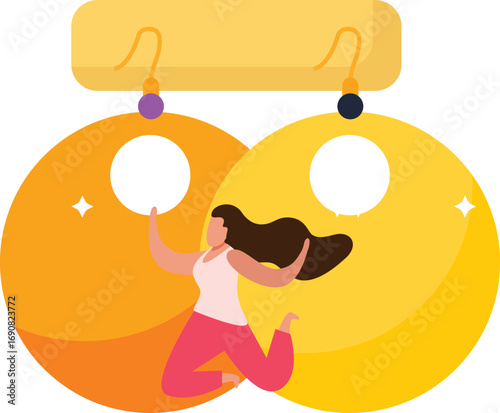 vector illustration of jewelry