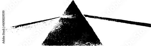 Grunge black and white laser design for urban art and graphic projects