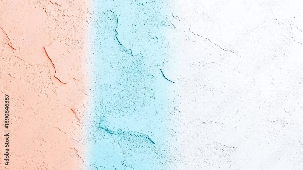 Obraz premium A textured wall with a horizontal color gradient.