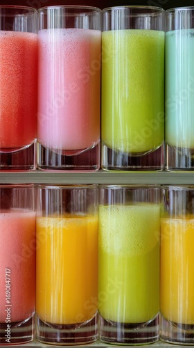 Wallpaper Mural Set of Elegant Transparent Glasses Torontodigital.ca