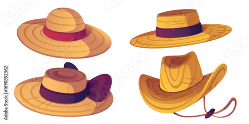set of hats