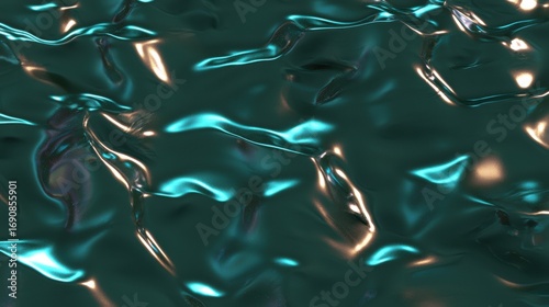 A deep blue abstract design with swirling lines and highlights.