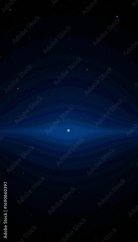 Obraz premium Mesmerizing Cosmic Spiral with Radiant Central Point Illuminating Deep Space in a Vast Star-Laden Universe Beyond Human Comprehension