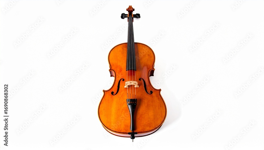 Fototapeta premium violin isolated on white