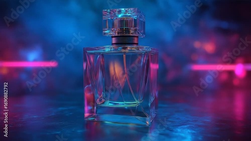 Perfume bottle neon lights