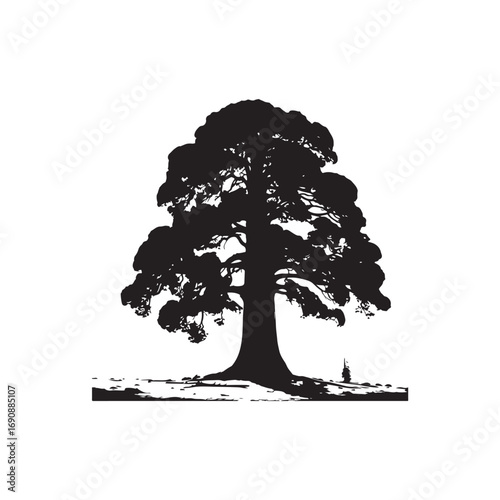 Sequoia tree Vector (3).eps
