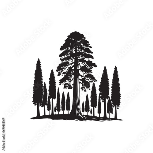 Sequoia tree Vector (4).eps