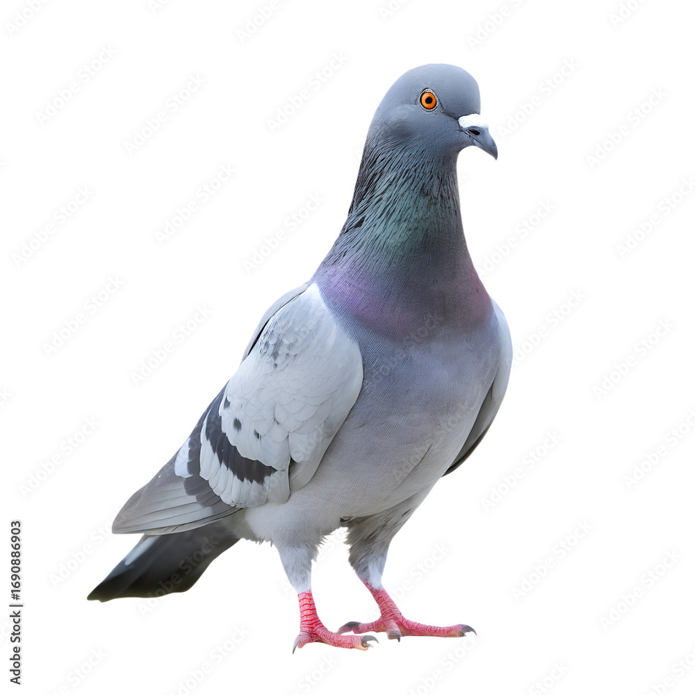 Fototapeta premium Isolated pigeon