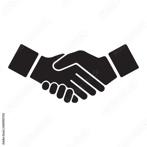 handshake vector illustration