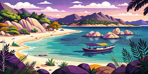 Lake Malawi in Africa, biodiversity hotspot, crystal-clear tropical waters, surrounded by wildlife and culture