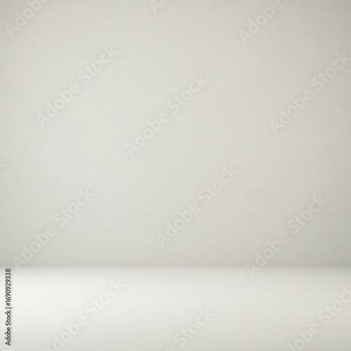 Empty room with white wall and floor