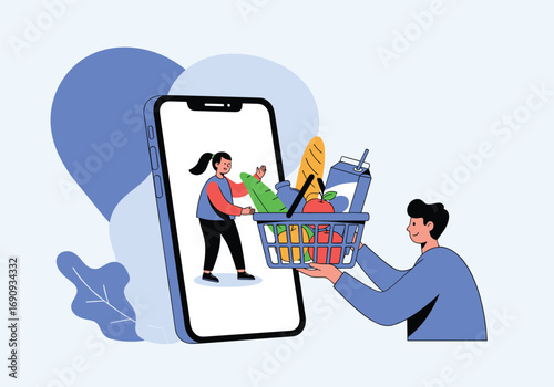 Online grocery shopping delivery service for everyone