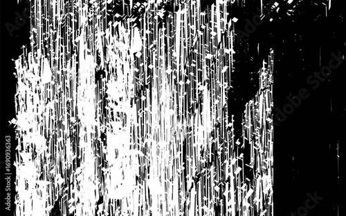 Black and white abstract grunge background with rough and dirty details.