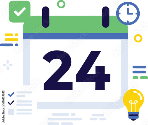 Modern digital calendar icon symbolizing efficient time management, event planning, and task organization for enhanced productivity and future scheduling