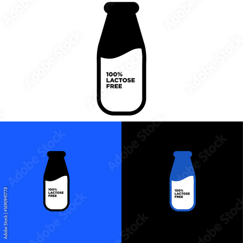 100% lactose free icon