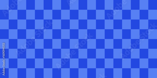 Deep blue checkerboard background filling the frame, smooth and consistent grid-like pattern, giving a bold, modern, and minimal aesthetic suitable for graphic decoration.