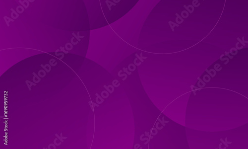 Abstract purple circle background, modern composition gradient color background. Templates for poster, card, banner, backdrop, brochure, cover, wallpaper, website