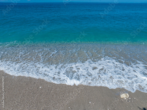 Wallpaper Mural Albania Ionian coast isolated small beach paradise fabulous beach, Ana`s beach Torontodigital.ca