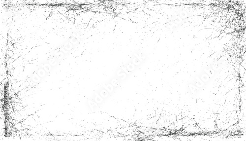 Distressed grunge border texture abstract