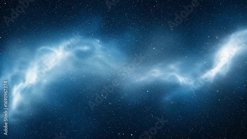 Ethereal Nebula: Cosmic Cloud in Deep Space