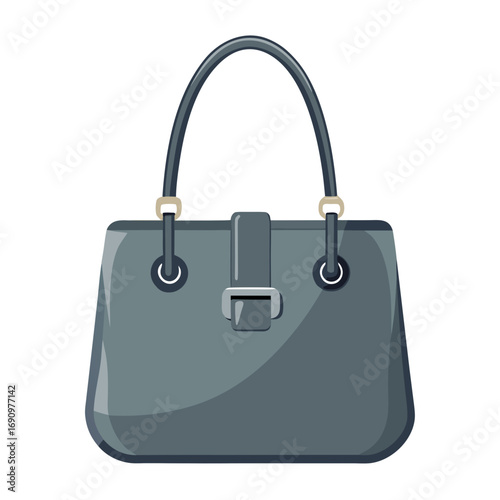 female bag isolated on white