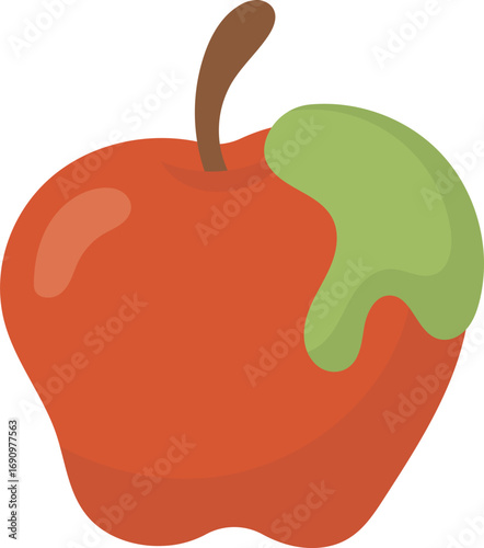 Poison Apple Fairy Tale Illustration