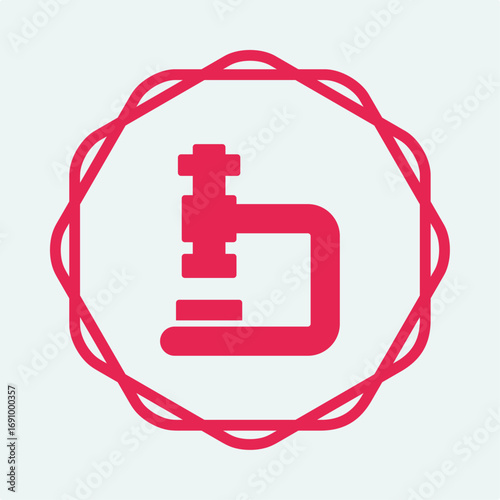 Vice symbol trendy artwork useful vector Illustration circle design elegant colorful background