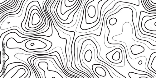 Geographic mountain relief diagram line wave carve pattern. Geographic map conceptual design. Elegant background for presentations