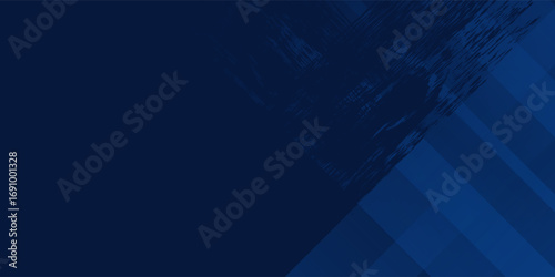 Black dark navy blue silver abstract pattern background. Geometric shape. Line triangle angle fold polygon diamond 3D simple abstract modern