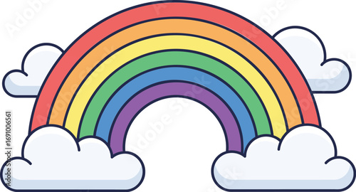 Celebratory birthday cake with lit candles and festive banner