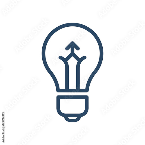 Light Bulb Idea Vector Icon
