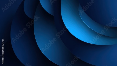 Navy blue abstract background with overlapping shapes. Suitable for modern designs, corporate branding, digital art, and tech related projects.