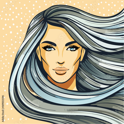 nordic fjord straight crest for hair serum and heat-protectant spray