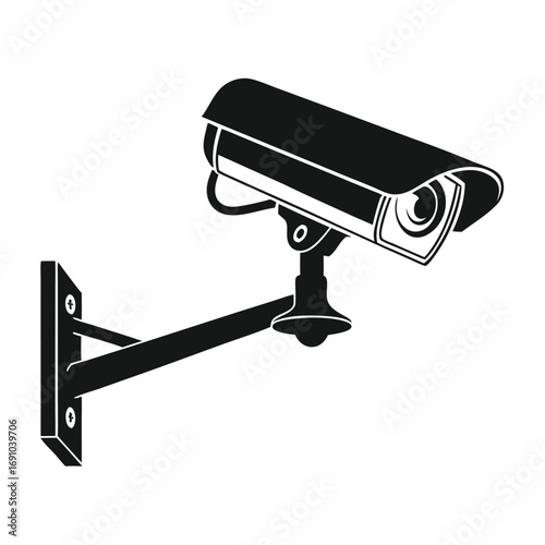 Modern Surveillance Camera Icons | CCTV Security System Vector Pack