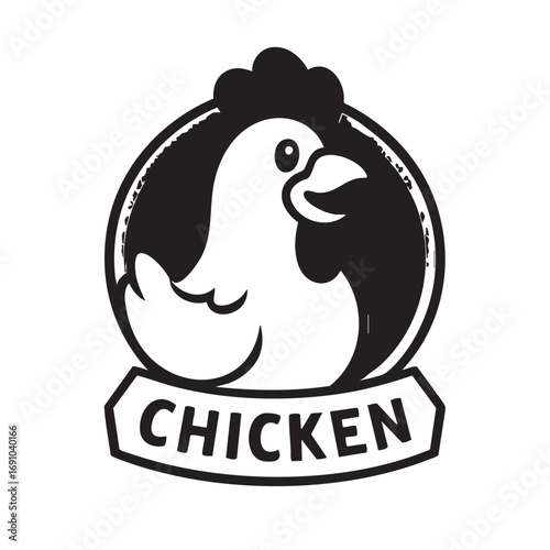 chicken vector illustration
