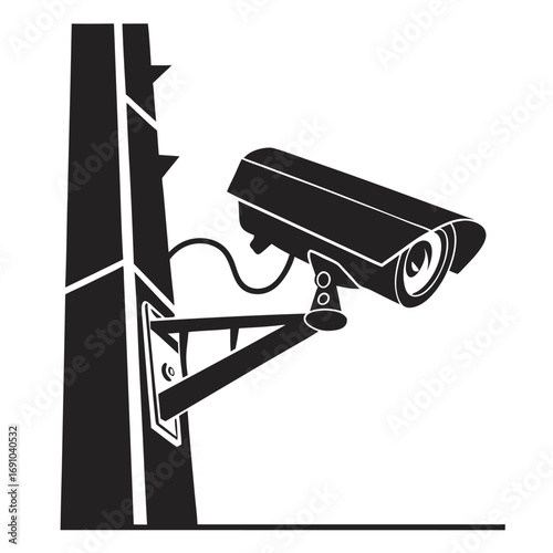 Modern Surveillance Camera Icons | CCTV Security System Vector Pack