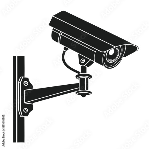 Modern Surveillance Camera Icons | CCTV Security System Vector Pack