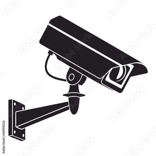 Modern Surveillance Camera Icons | CCTV Security System Vector Pack