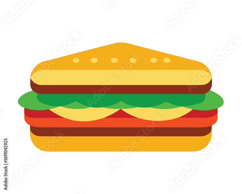Delicious Sandwich Illustration