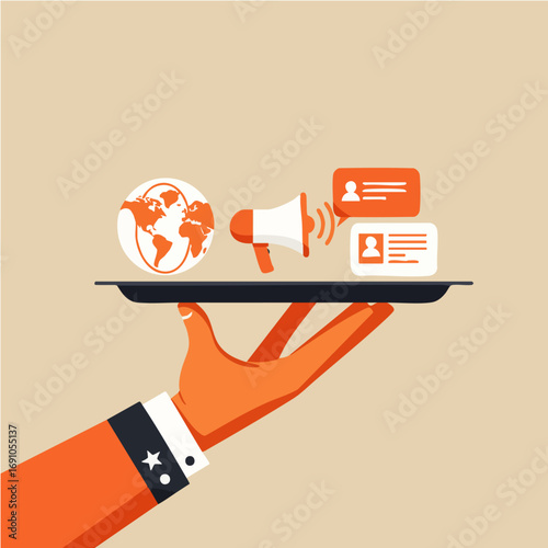 Global marketing and public relations communication strategy